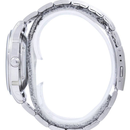 Renoverad Seiko 5 blå urtavla automatisk Japantillverkad SNKP17J1 herrklocka