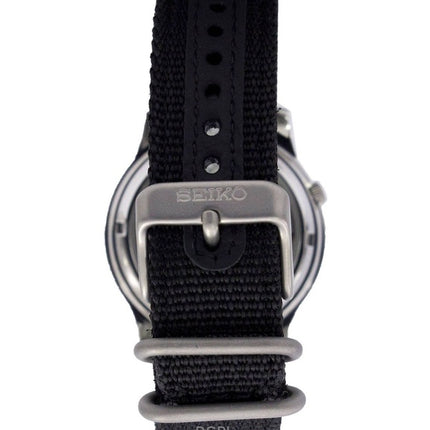 Renoverad Seiko 5 Militär Svart Urtavla Automatisk SNK809K2 Herrklocka