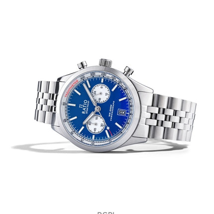 Ratio Street Racer Chronograph RTC014 200M klocka med omvänd pandaurtavla