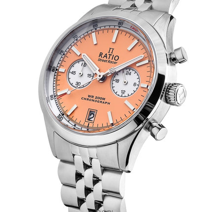 Ratio Street Racer Chronograph RTC019 200M klocka med omvänd pandaurtavla