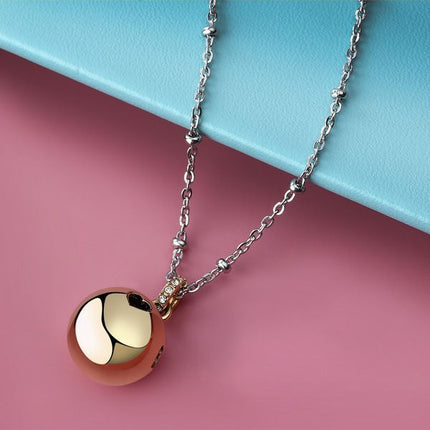 Morellato Abbraccio Gold Tone rostfritt stål halsband SABG25 för kvinnor