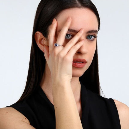 Morellato Colori Rhodium Plating Ring SAVY21014 För kvinnor