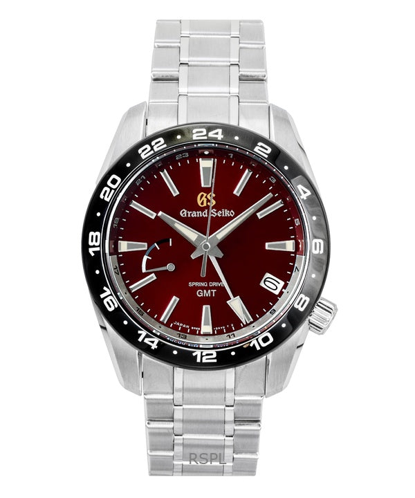 Grand Seiko Sport Limited Edition 20-årsjubileums GMT röd urtavla automatisk dykarklocka SBGE305G 200M herrklocka