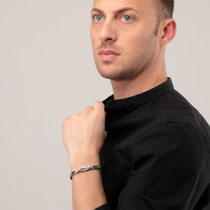 Morellato Cross Armband i rostfritt stål SKR57 för män