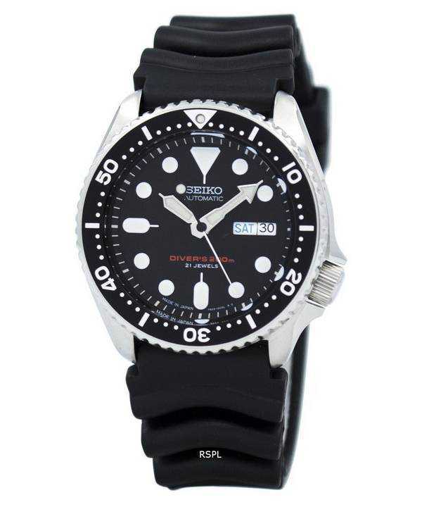 Renoverad Seiko automatisk dykarklocka tillverkad i Japan SKX007 SKX007J1 SKX007J 200M herrklocka