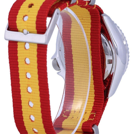 Seiko Automatic Diver&#39,s Polyester Japan Made SKX009J1-var-NATO29 200M Herrklocka