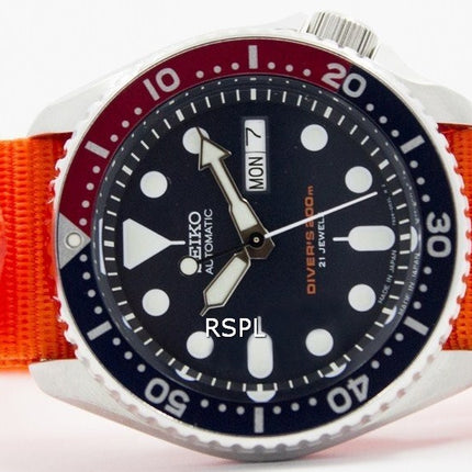 Seiko Automatic Diver',s 200M NATO Strap SKX009J1-NATO7 Herrklocka