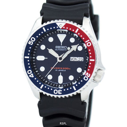 Renoverad Seiko automatisk dykarklocka 200m tillverkad i Japan SKX009 SKX009J1 SKX009J herrklocka