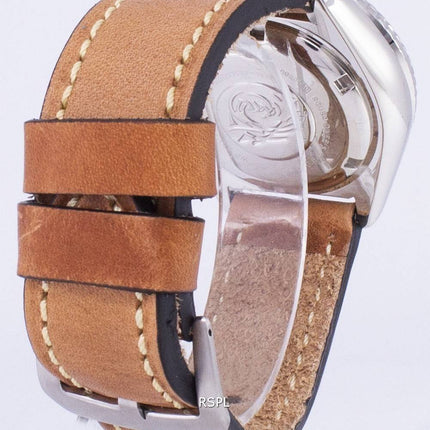 Seiko Automatic SKX009K1-LS17 Diver's 200M brun läder rem mäns klocka