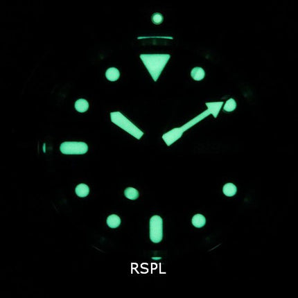 Seiko Automatic Diver's Ratio Black Leather SKX009K1-LS2 200M Herrklocka