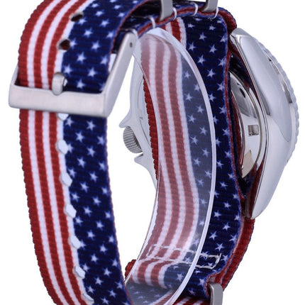 Seiko Automatic Diver&#39,s Polyester SKX009K1-var-NATO27 200M Herrklocka