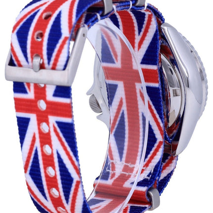 Seiko Automatic Diver&#39,s Polyester SKX009K1-var-NATO28 200M Herrklocka