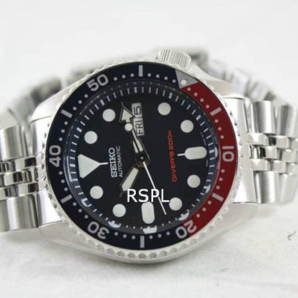 Renoverad Seiko automatisk dykarklocka 200M jubileumsarmband SKX009K2 herrklocka