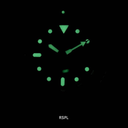 Seiko Automatic SKX011J1-LS14 Diver's 200M Japan gjorde svart läder rem mäns klockor