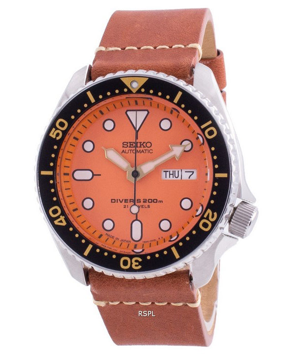 Seiko Automatic Diver&#39,s SKX011J1-var-LS21 200M Japan Made herrklocka