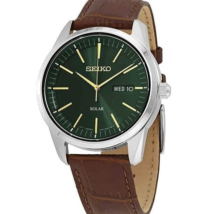 Seiko Conceptual SNE529P SNE529P1 SNE529 Analog Solar herrklocka