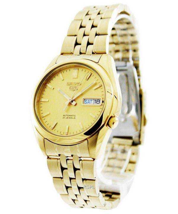 Renoverad Seiko 5 Automatic 21 Juveler SNK366 SNK366K1 SNK366K Herrklocka