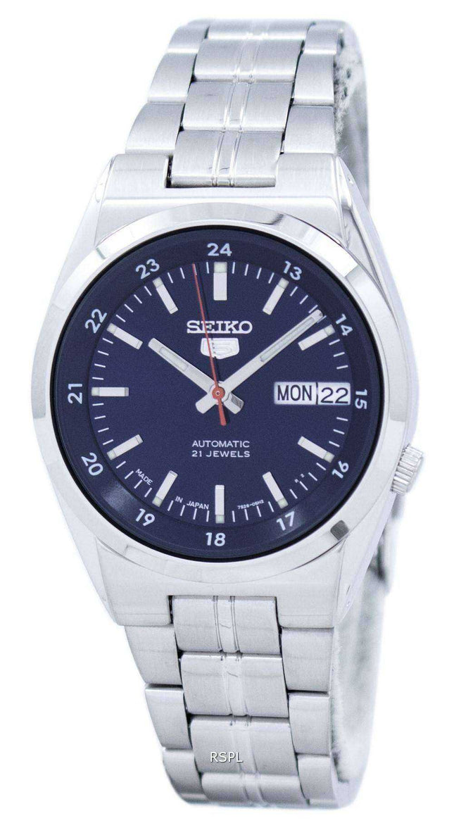 Renoverad Seiko 5 automatisk Japantillverkad SNK563 SNK563J1 SNK563J herrklocka