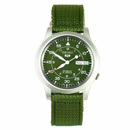 Renoverad Seiko 5 Militär Automatisk Nylon SNK805K2 Herrklocka