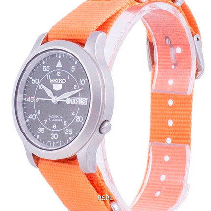 Seiko 5 Military SNK805K2-var-NATO14 Herrenuhr mit automatischem Nylonarmband