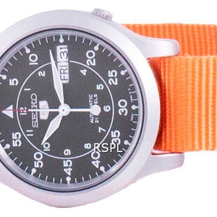 Seiko 5 Military SNK805K2-var-NATO14 Herrenuhr mit automatischem Nylonarmband