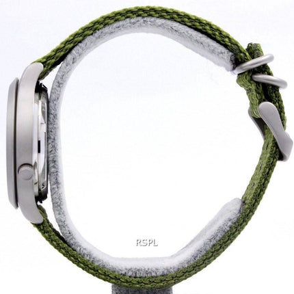 Renoverad Seiko 5 Militär Automatisk Nylon SNK805K2 Herrklocka