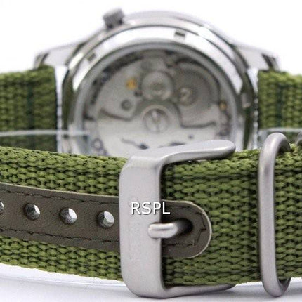 Renoverad Seiko 5 Militär Automatisk Nylon SNK805K2 Herrklocka
