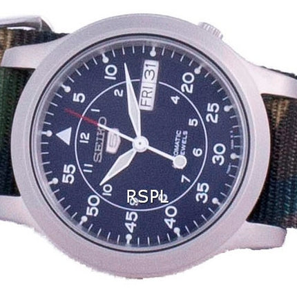 Seiko 5 Military SNK807K2-var-NATOS18 Herrenuhr mit automatischem Nylonarmband