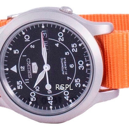 Seiko 5 Military SNK809K2-var-NATO14 Herrenuhr mit automatischem Nylonarmband