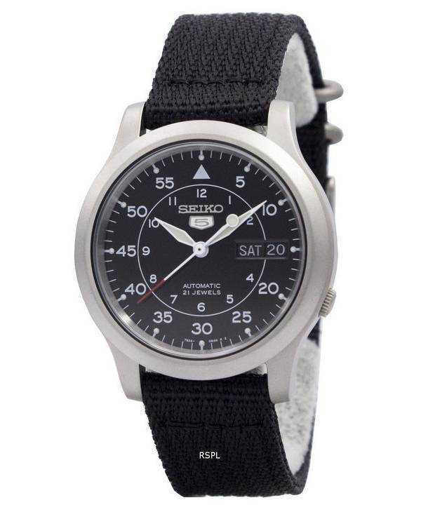 Renoverad Seiko 5 Military Automatic SNK809K2 Herrklocka