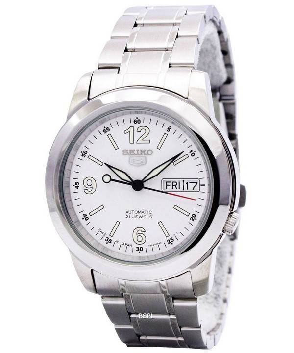 Renoverad Seiko 5 Automatic 21 Juveler Japantillverkad SNKE57 SNKE57J1 SNKE57J Herrklocka