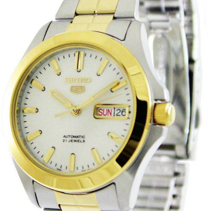Renoverad Seiko 5 Automatic 21 Juveler SNKK94 SNKK94K1 SNKK94K Herrklocka