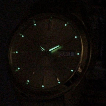 Renoverad Seiko 5 Automatic 21 Jewels SNKL28 SNKL28K1 SNKL28K Herrklocka