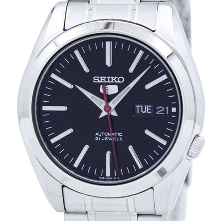 Renoverad Seiko 5 Automatic SNKL45 SNKL45K1 SNKL45K Herrklocka