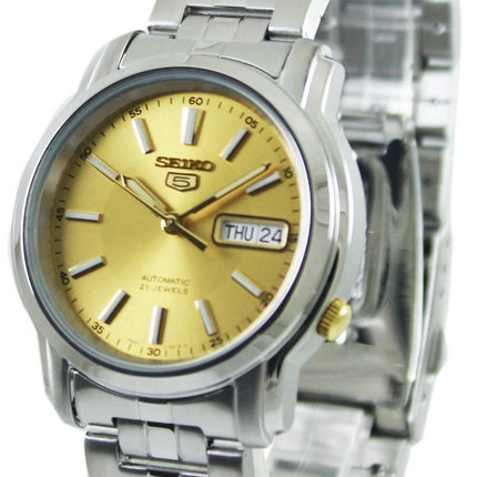 Seiko 5 automatiska 21 juveler SNKL81K1 SNKL81K mäns klocka