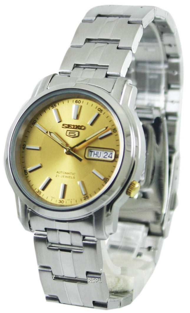 Seiko 5 automatiska 21 juveler SNKL81K1 SNKL81K mäns klocka