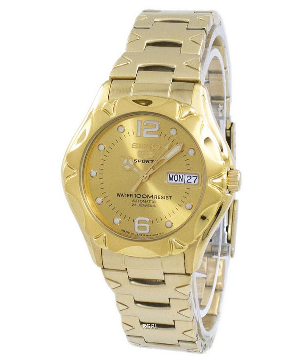 Renoverad Seiko 5 Sports automatisk Japantillverkad SNZ460 SNZ460J1 SNZ460J herrklocka