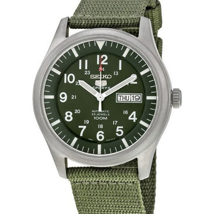 Seiko 5 militära automatiska sport SNZG09K1 SNZG09 SNZG09K mäns klocka