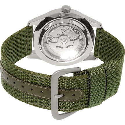 Seiko 5 militära automatiska sport SNZG09K1 SNZG09 SNZG09K mäns klocka
