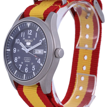 Seiko 5 Sports Automatic Polyester SNZG11J1-var-NATO29 100M Herrklocka