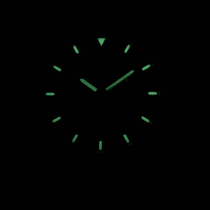 Seiko 5 Sport SNZG11K1-LS14 automatisk svart läder rem mäns klockor