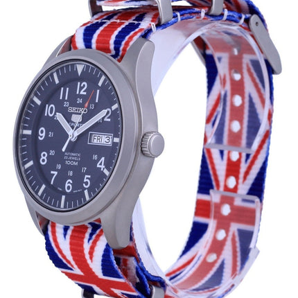 Seiko 5 Sports Automatic Polyester SNZG11K1-var-NATO28 100M Herrklocka