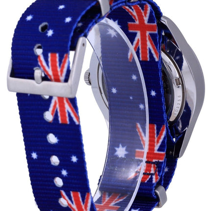 Seiko 5 Sports Automatic Polyester SNZG11K1-var-NATO30 100M Herrklocka