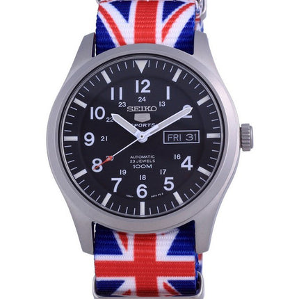 Seiko 5 Sports Automatic Polyester SNZG15K1-var-NATO28 100M Herrklocka