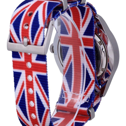 Seiko 5 Sports Automatic Polyester SNZG15K1-var-NATO28 100M Herrklocka