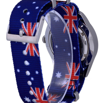 Seiko 5 Sports Automatic Polyester SNZG15K1-var-NATO30 100M Herrklocka