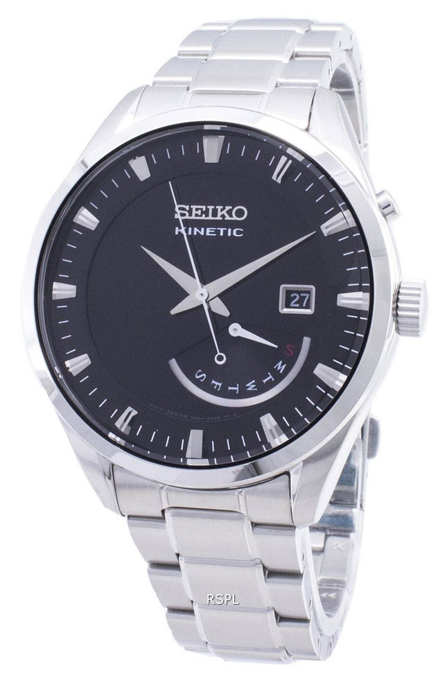 Renoverad Seiko Kinetic SRN045 SRN045P1 SRN045P Herrklocka
