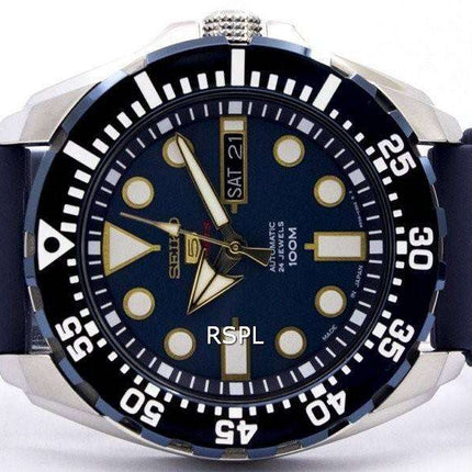 Renoverad Seiko 5 Sports Automatic 24 Jewels Japan Made SRP605J2 Herrklocka