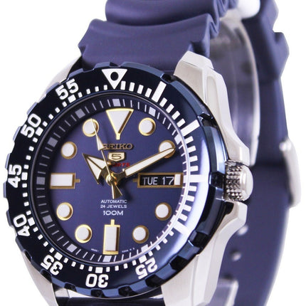 Renoverad Seiko 5 Sports Automatic 24 Jewels SRP605K2 Herrklocka