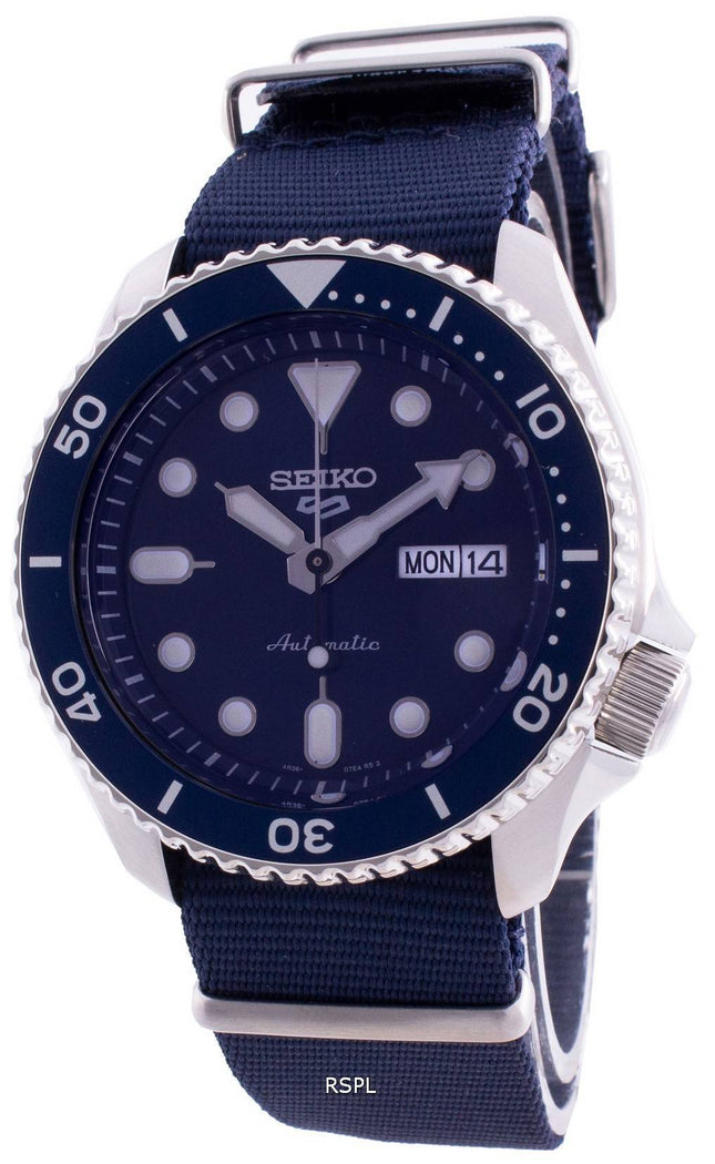 Renoverad Seiko 5 Sports Style Automatic SRPD51K2 100M Herrklocka